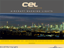 Tablet Screenshot of aircraftwarninglights.co.uk